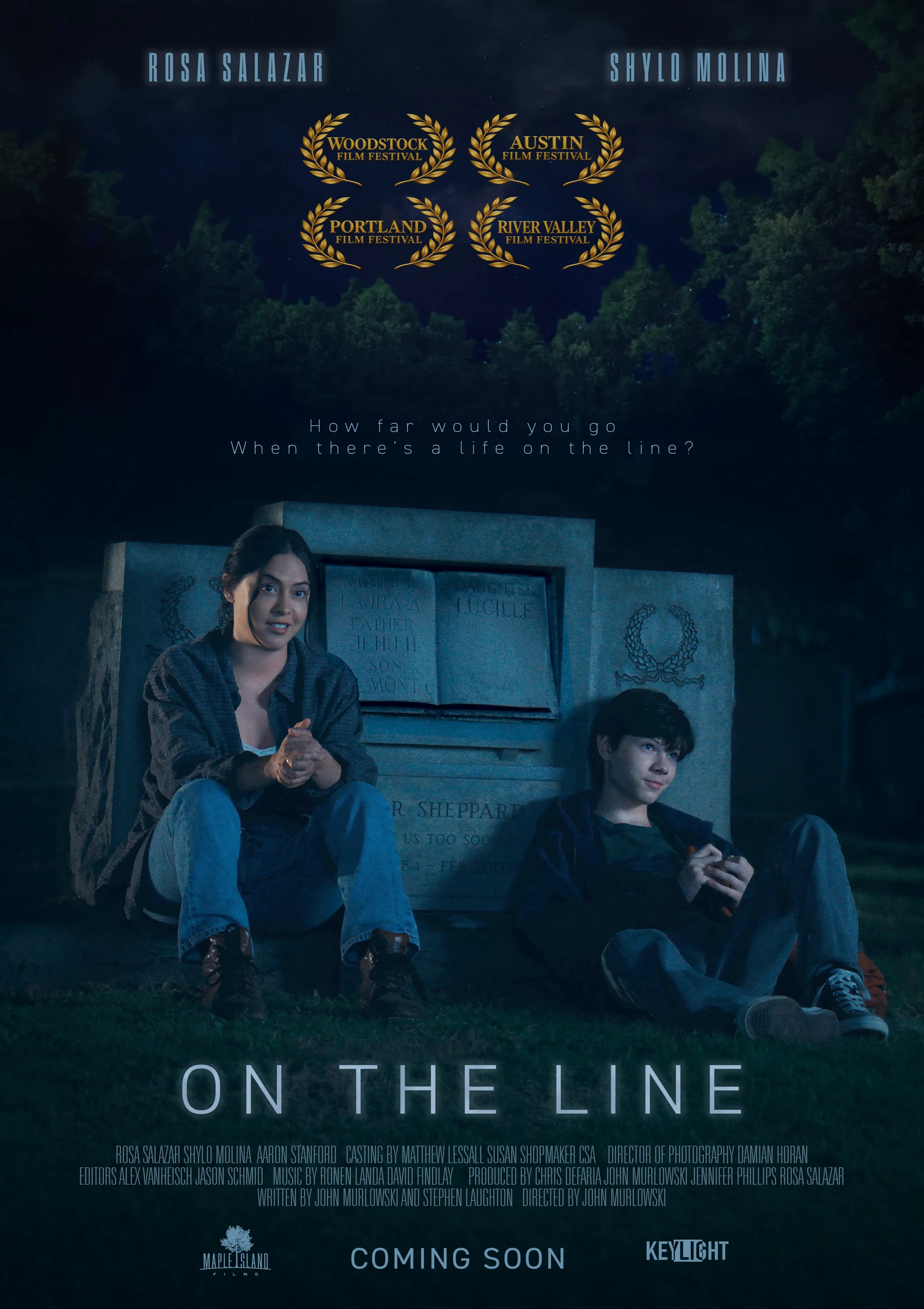 Laurel Poster for ON THE LINE